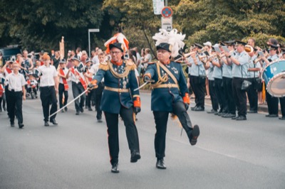 Königsparade am Sonntag