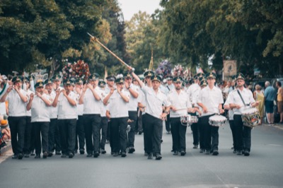 Königsparade am Sonntag