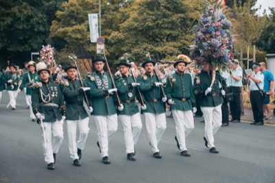 Königsparade am Sonntag